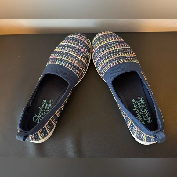 SKECHERS MODERN COMFORT WOMEN'S Cool-Sherbet Skies Loafer Flat size 7.5 - Picture 3 of 6